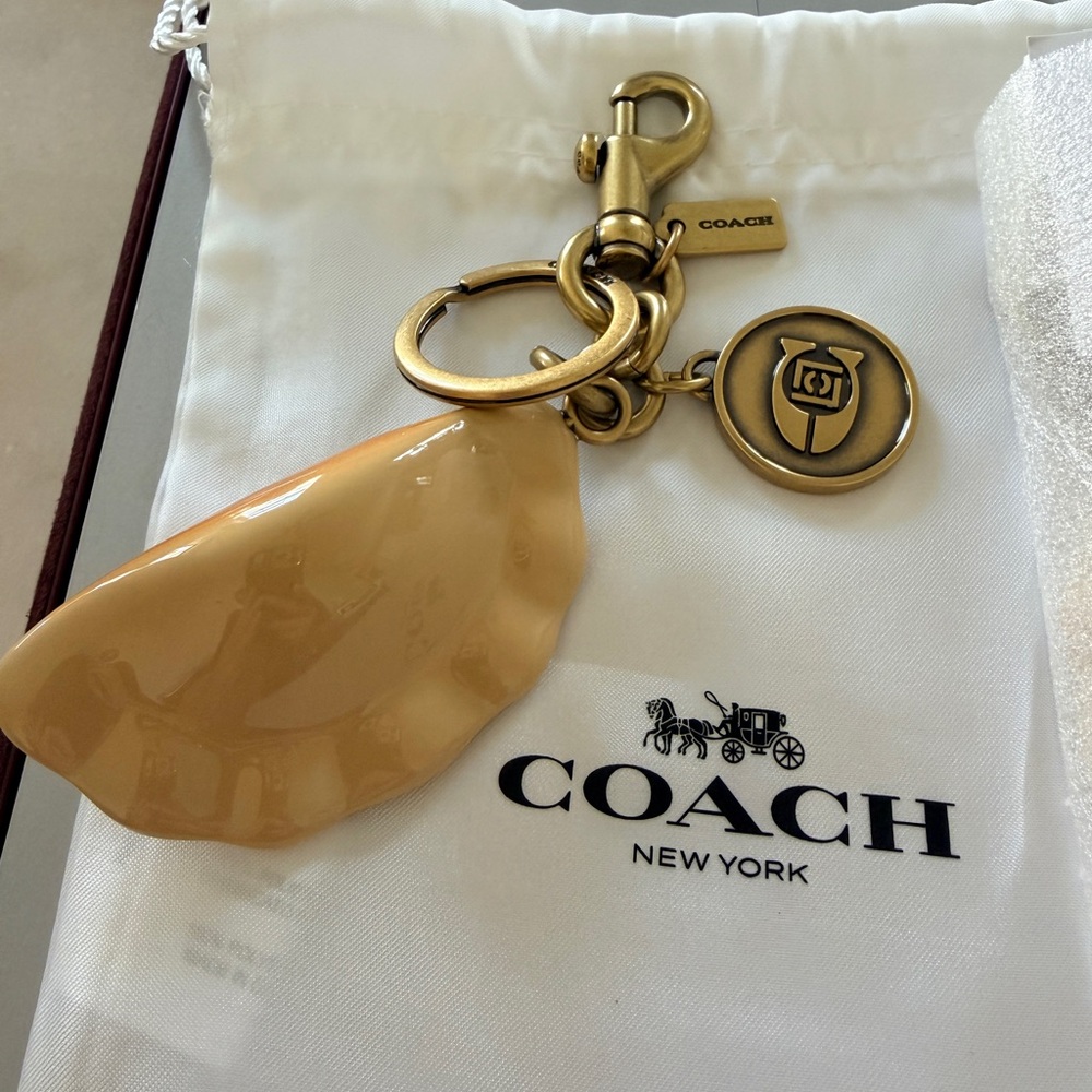 Coach x clot dumpling charm